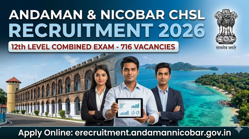 Andaman and Nicobar CHSL Recruitment 2026