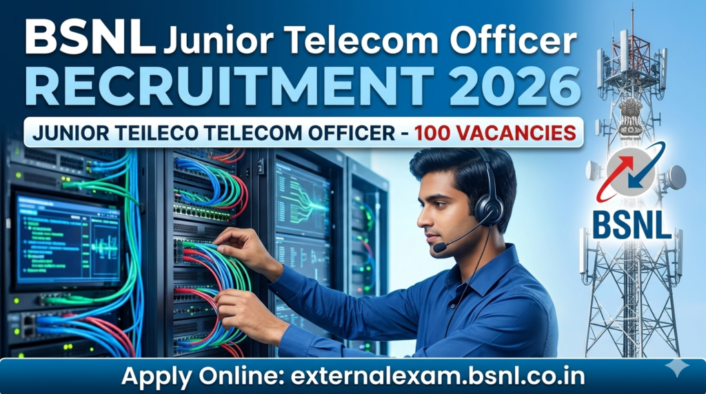BSNL JTO Recruitment 2026