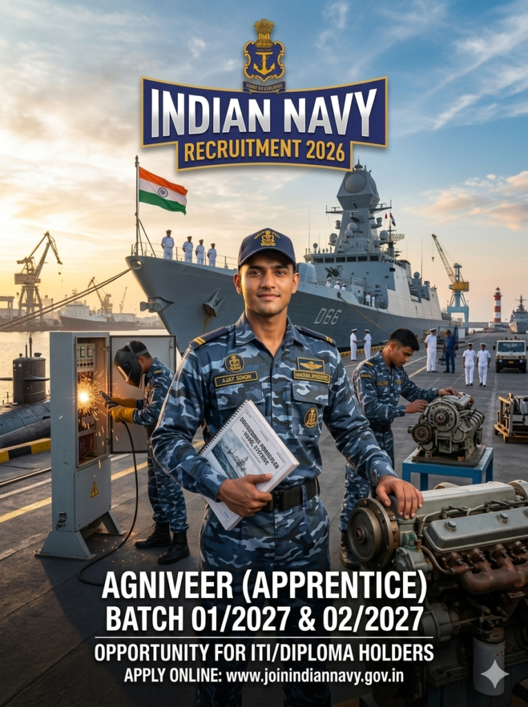Agniveer Apprentice Recruitment 2026