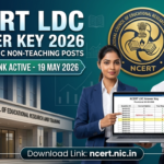NCERT LDC Answer Key 2026
