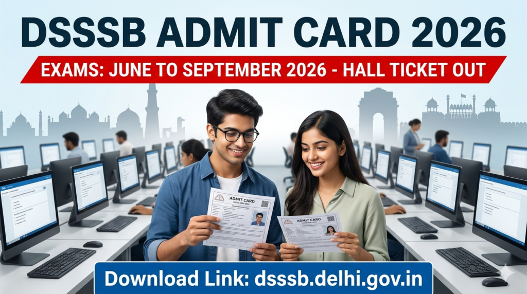 DSSSB Admit Card 2026